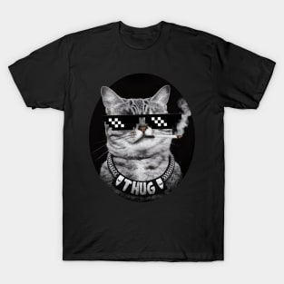 Cat Thug Life T-Shirt